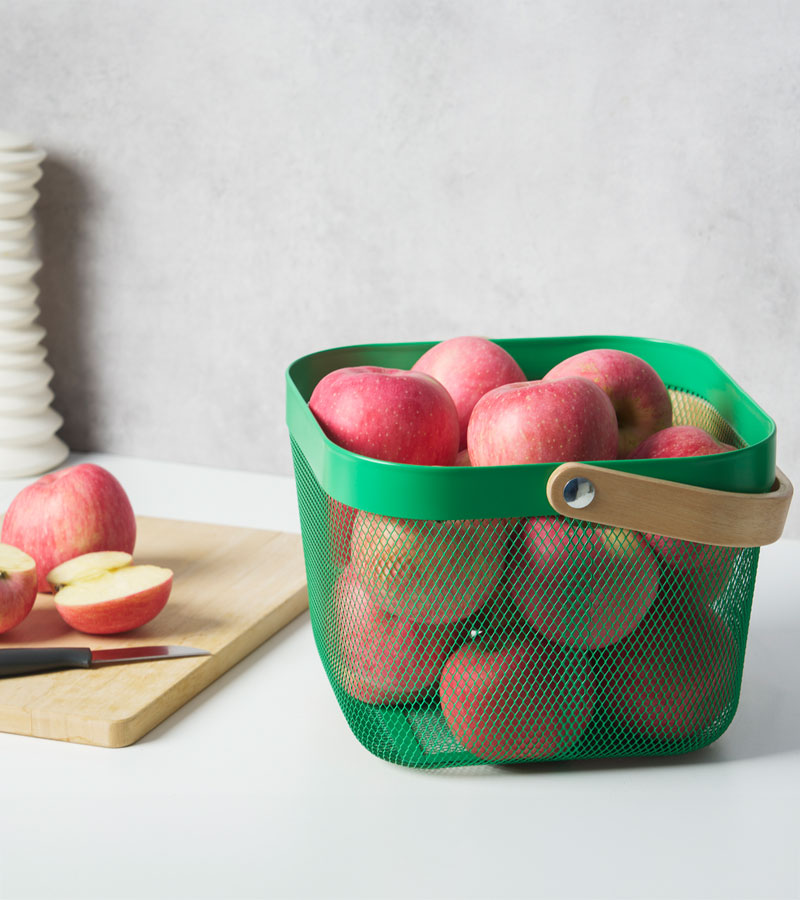 IKEA-risatorp koyu yesil sepet