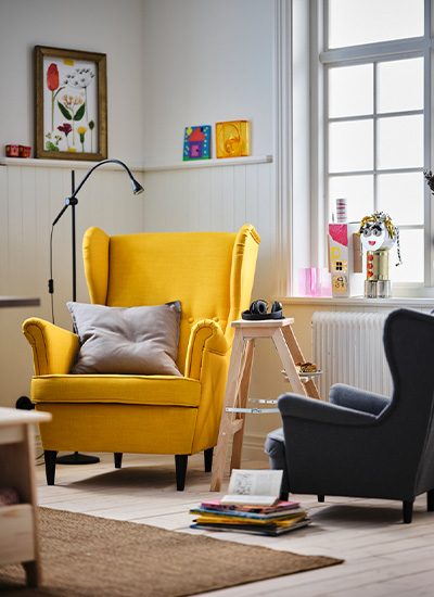 IKEA-strandmon berjer