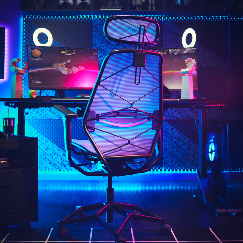 IKEA-huvudspelare oyuncu sandalyesi