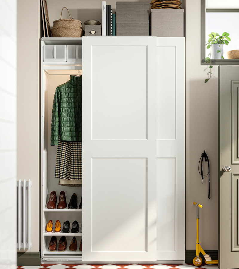 IKEA-pax gardirop