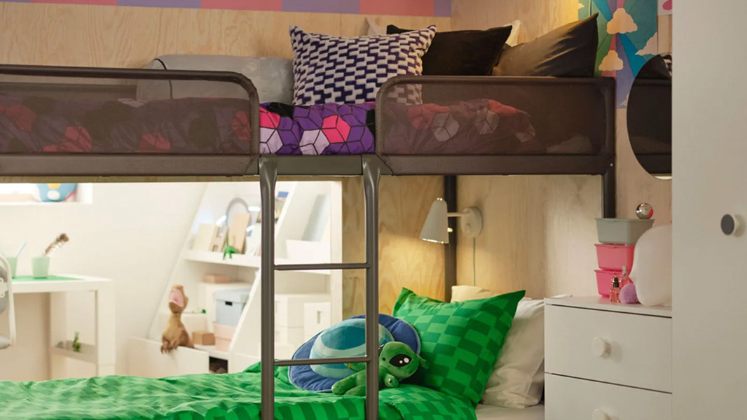 IKEA-cocuklarin tarzina uygun bir cocuk odasi