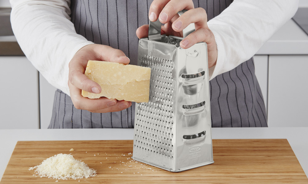 IKEA-idealisk paslanmaz celik 12x10 cm rende