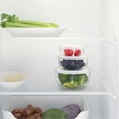 IKEA-bestamma cam saklama kabi seti