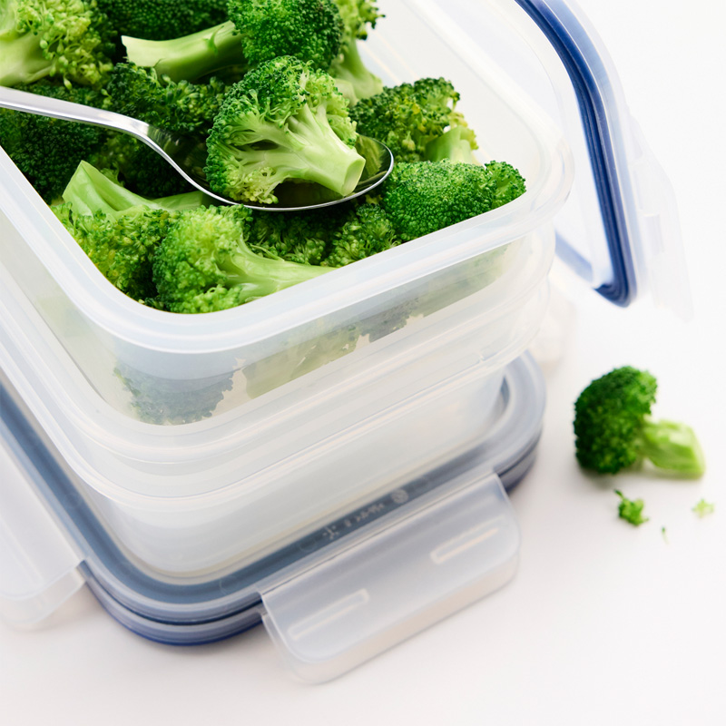 IKEA-ikea 365 seffaf plastik saklama kabi seti 2