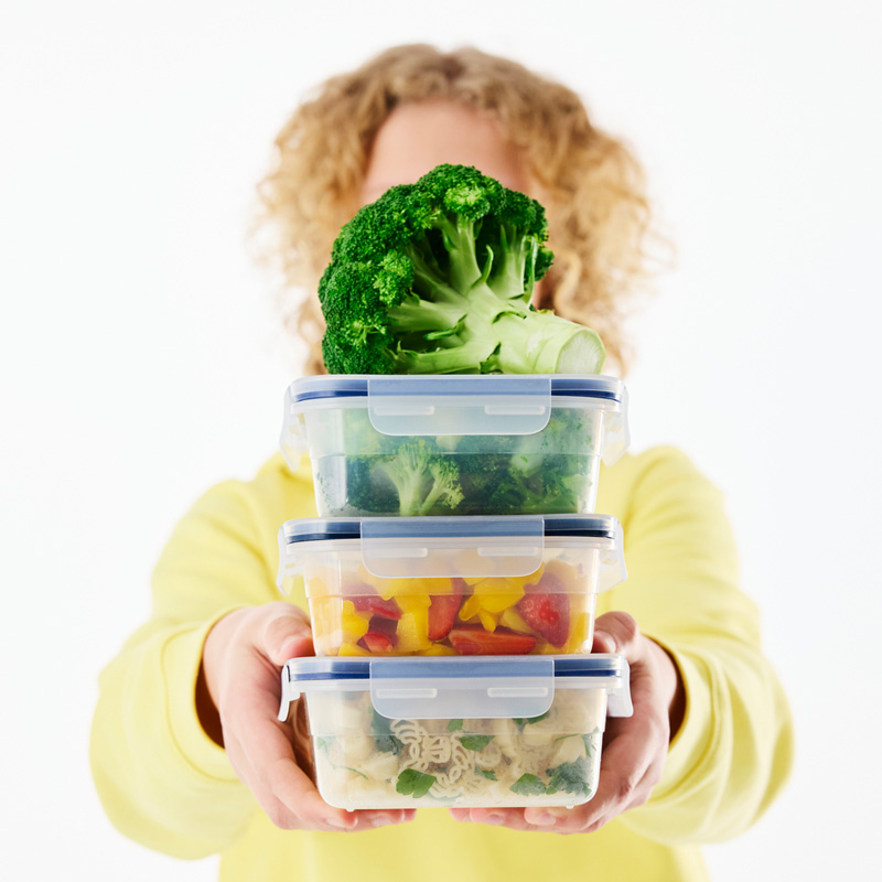 IKEA-ikea 365 seffaf plastik saklama kabi seti