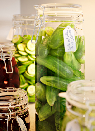 IKEA-korken 2 lt kapakli cam kavanoz