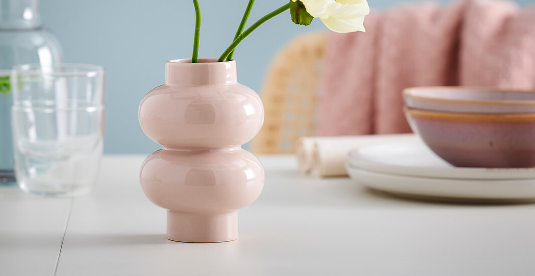 IKEA-parlhagg acik pembe seramik vazo web