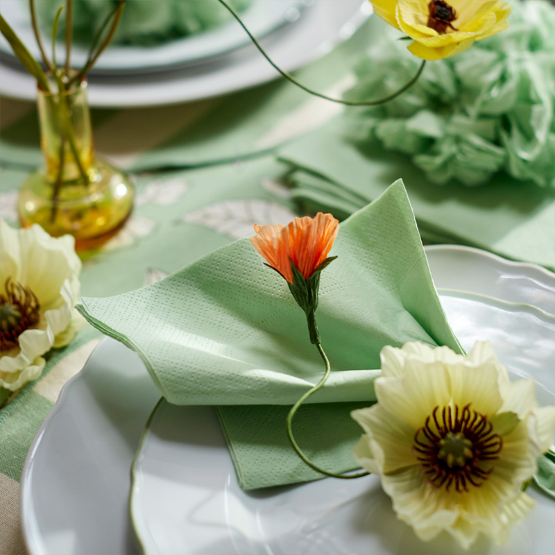 IKEA-fantastisk acik yesil pecete