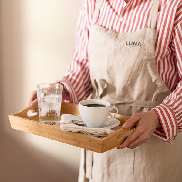 IKEA-fruktskal bambu tepsi