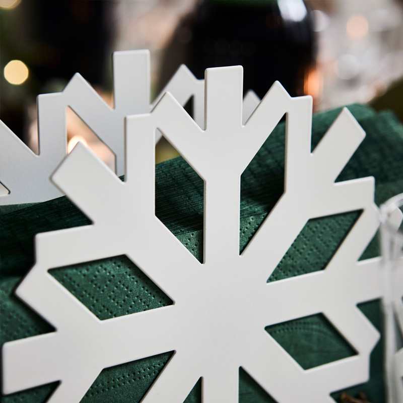 IKEA-vinterfint kar tanesi pecetelik 2