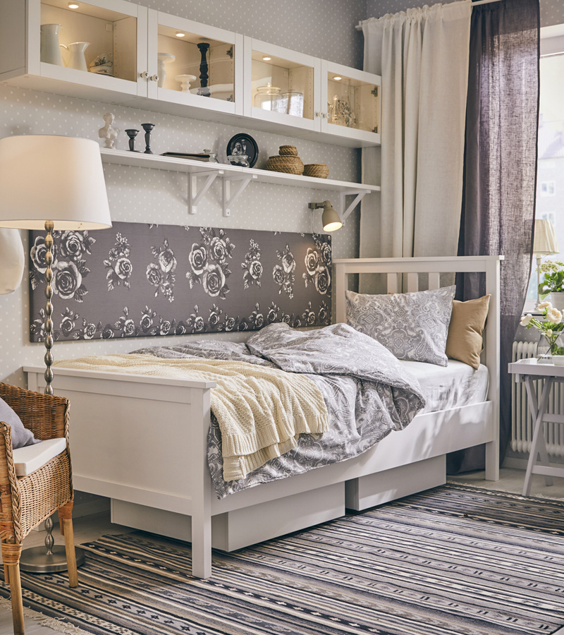 IKEA-hemnes luroy tek kisilik karyola