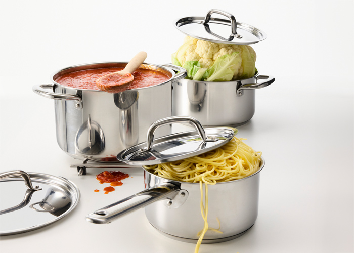 IKEA-ikea 365 paslanmaz celik tencere seti