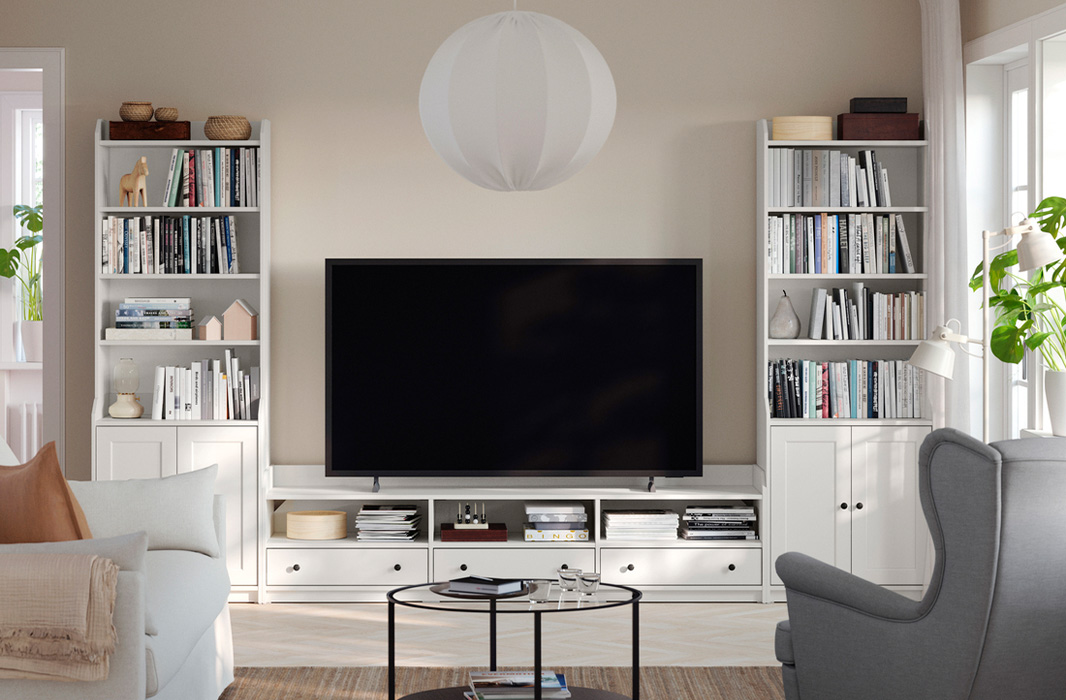 IKEA-hauga tv unitesi