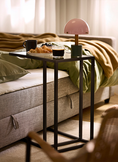 IKEA-vittsjo venge cam yan sehpa