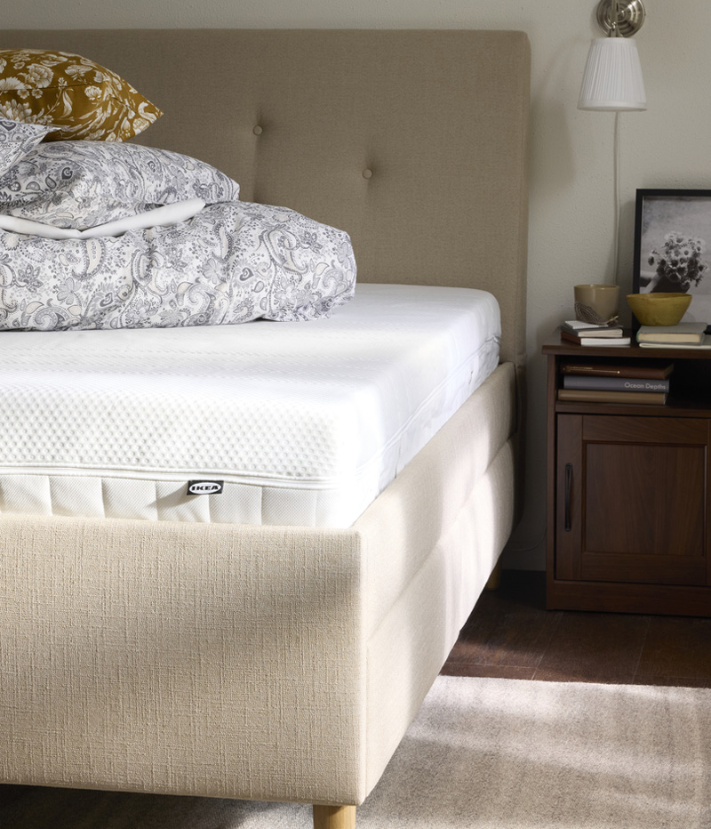 IKEA-akrehamn cift kisilil yatak