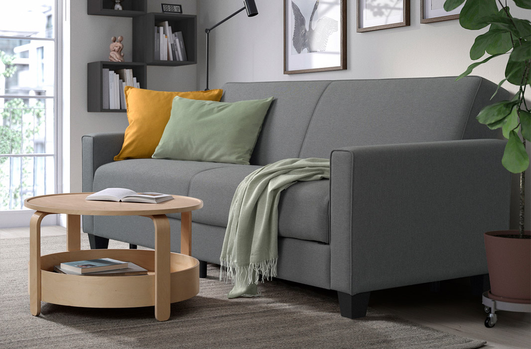 IKEA-abborrberg yatakli kanepe