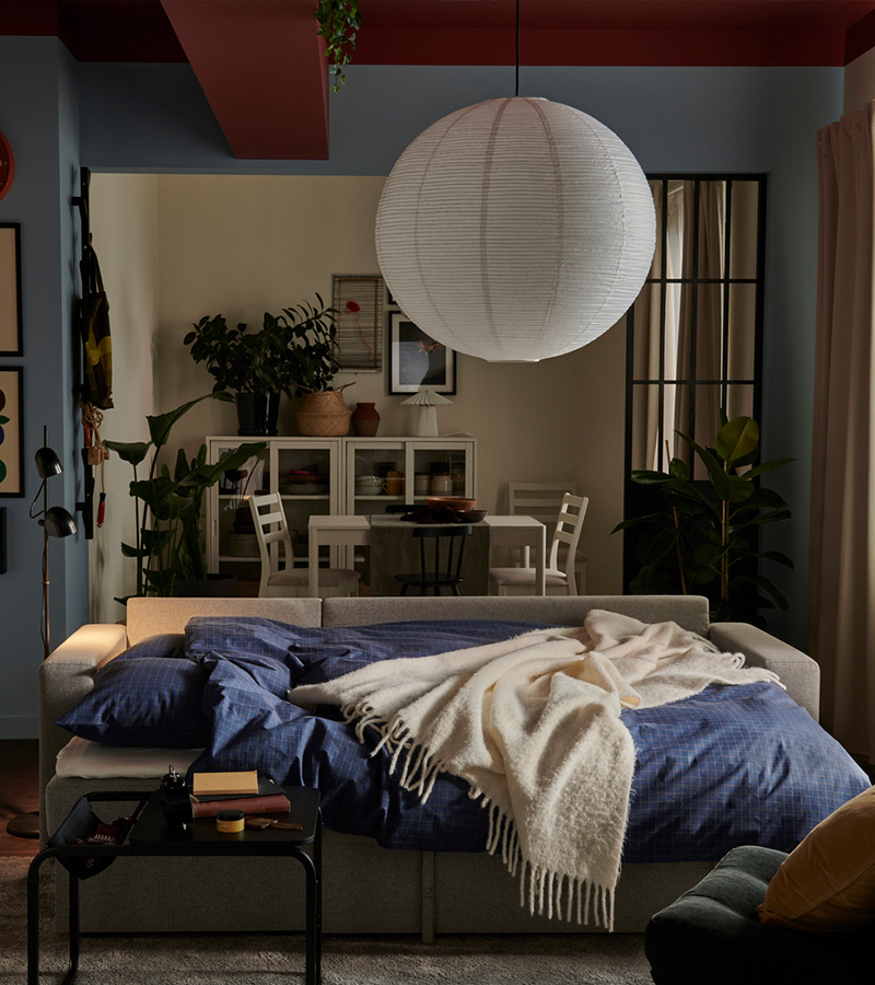 IKEA-barslov bazali yatakli kose kanepe 1