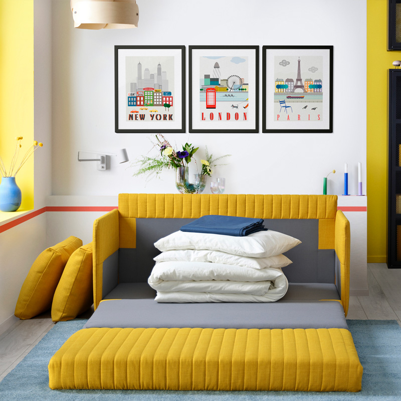 IKEA-fridhult 2li yatakli kanepe 2