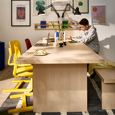 IKEA-bergshyttan hus kaplama yemek masasi 01