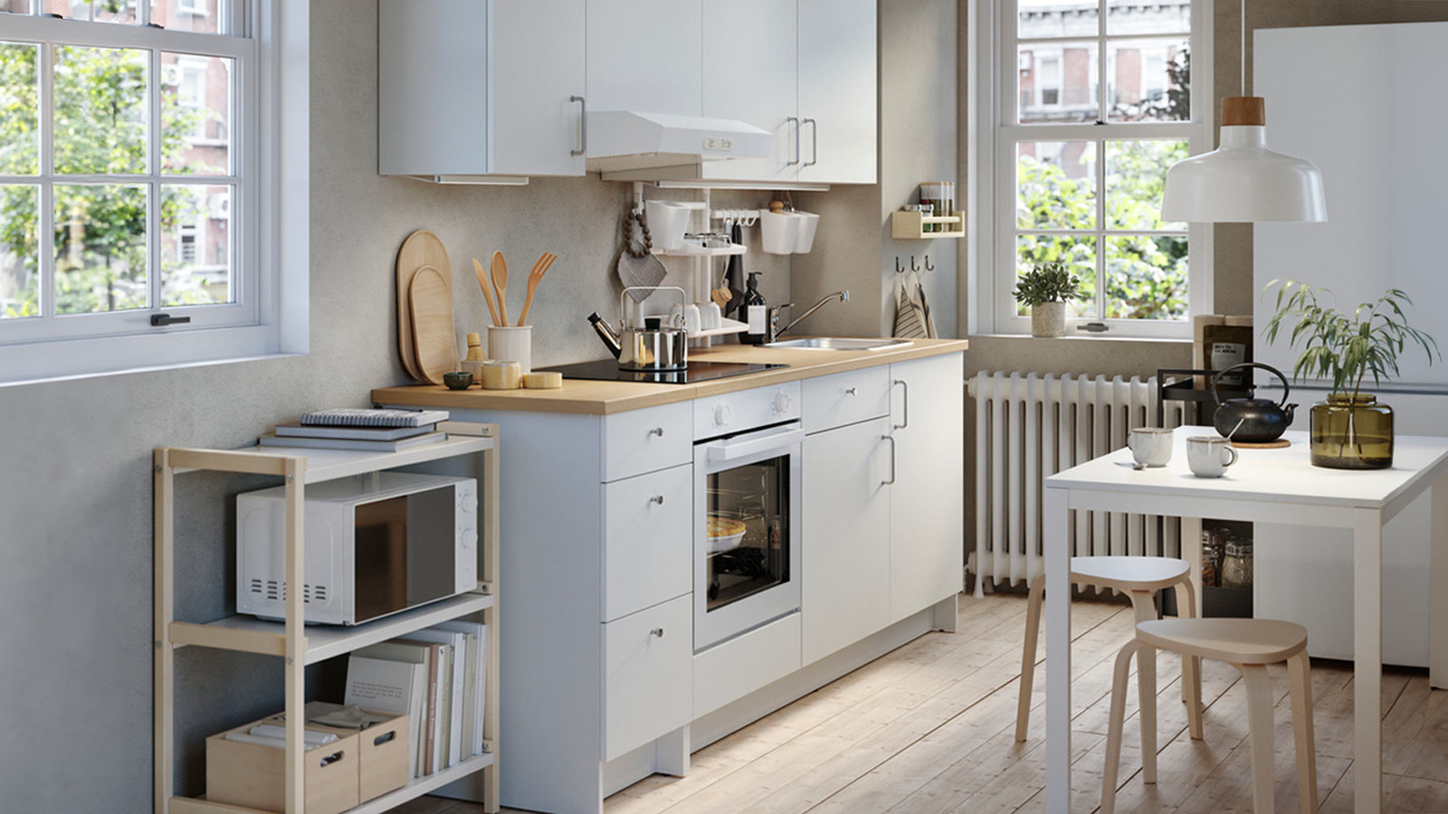 IKEA-knoxhult vihals kyrre mutfak seti