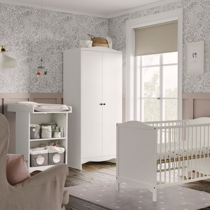 IKEA-songesand beyaz yatak odasi takimi mobil