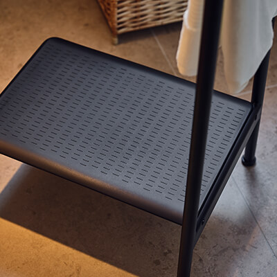IKEA-basingen antrasit tirabzanli basamakli tabure 01