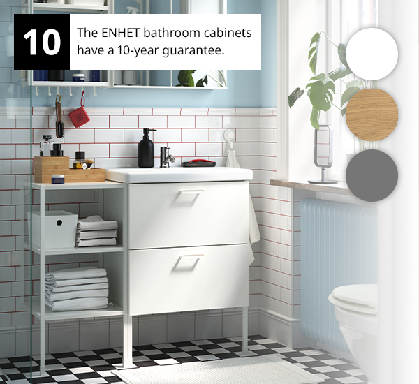 IKEA-enhet banyo dolaplari en