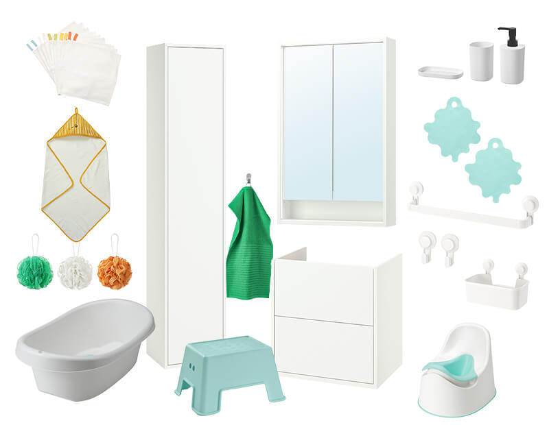IKEA-ticari kombinasyonlar banyo