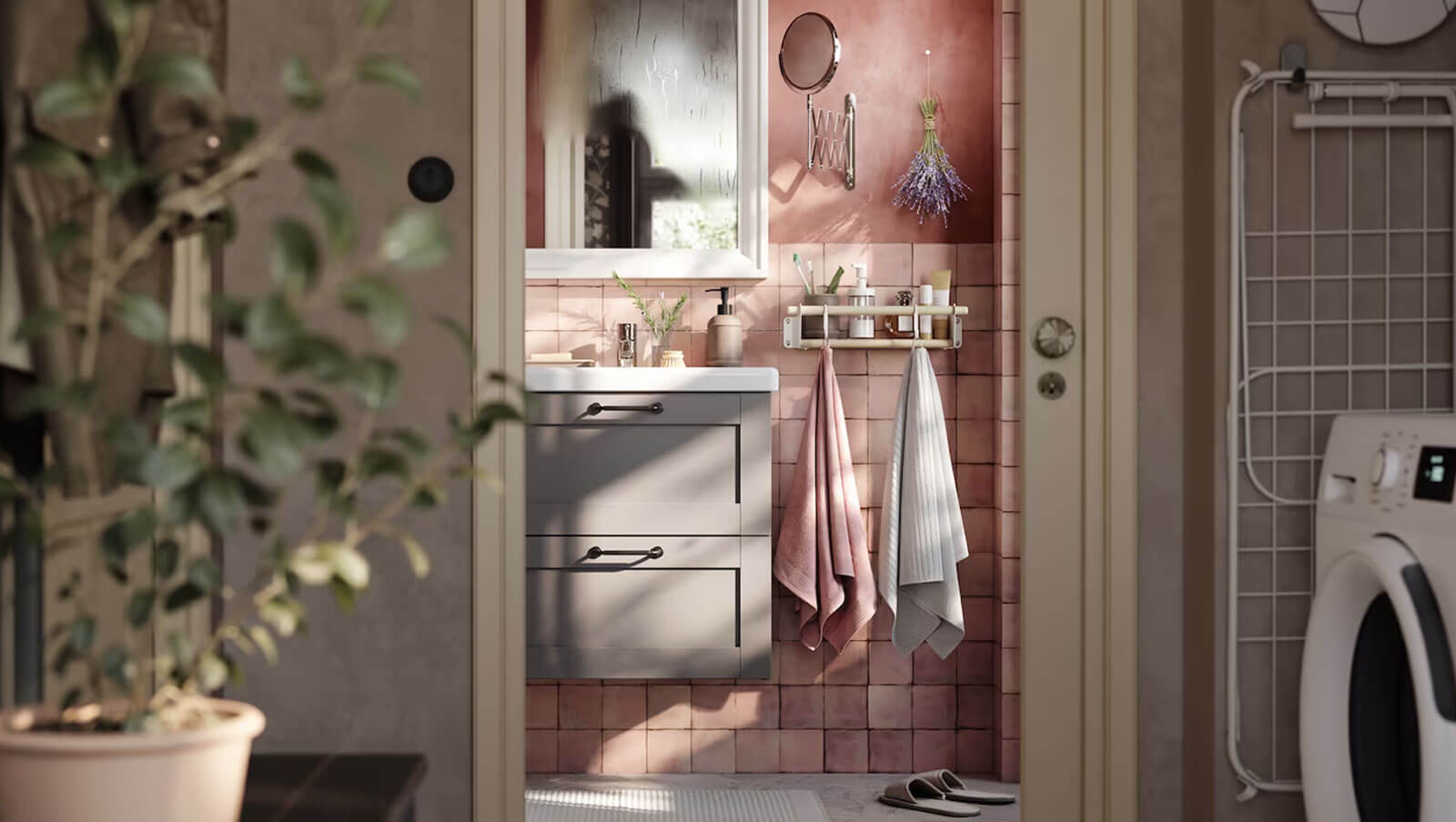 IKEA-enhet banyo dolabi
