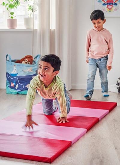 IKEA-bebek ve cocuk odasi plufsig jimnastik minderi