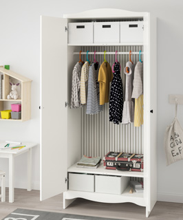 IKEA-bebek ve cocuk odasi cocuk dolap ve gardiroplari