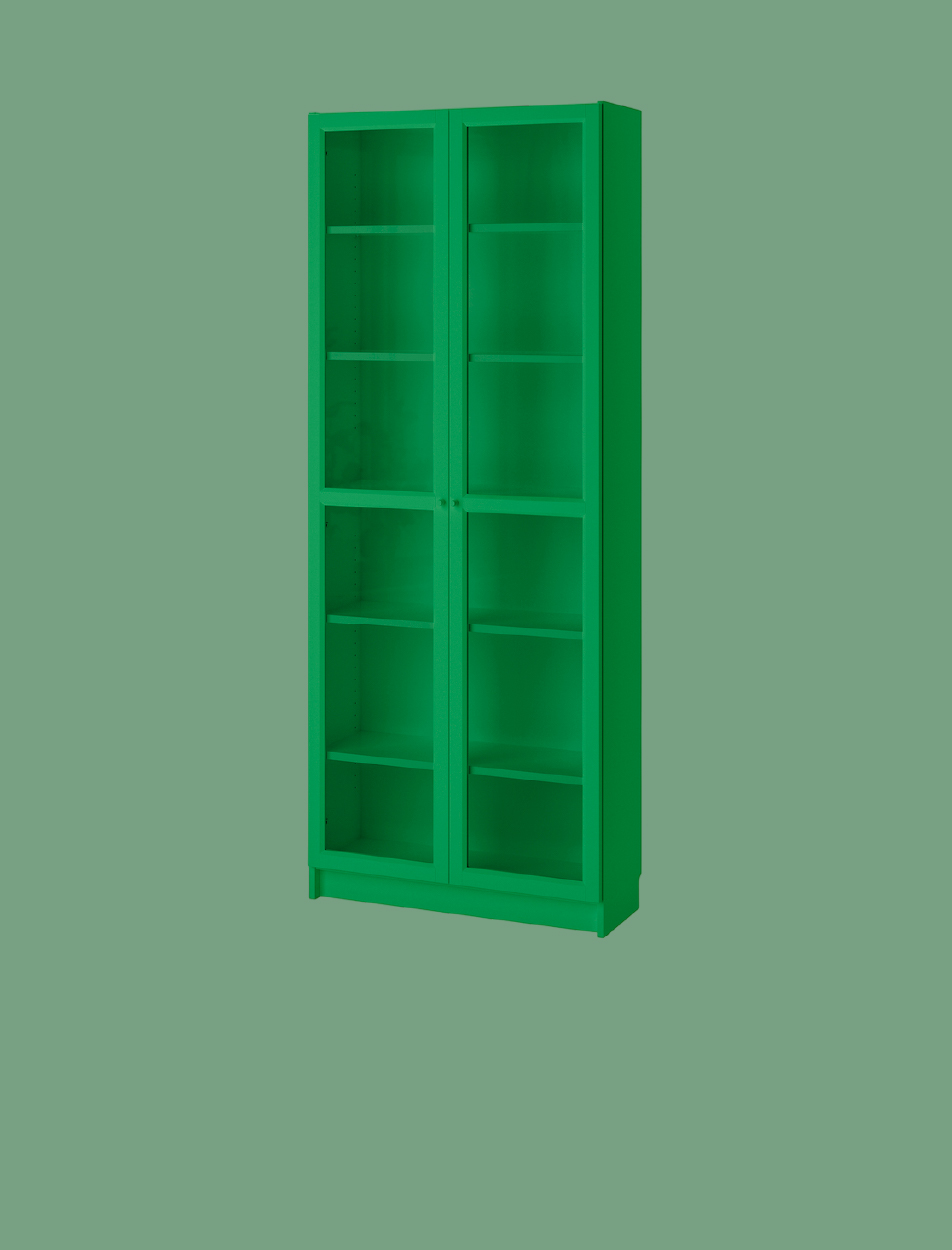 IKEA-billy kitaplik yesil