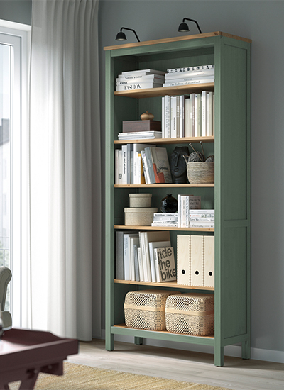 IKEA-hemnes kitaplik