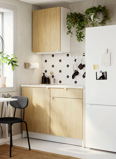 IKEA-knoxhult 120x61x220 mutfak dolabi kombinasyonu