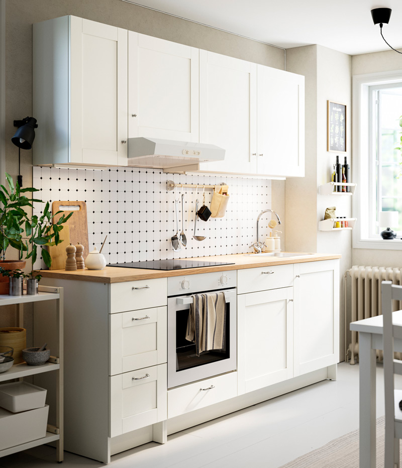 IKEA-knoxhult 220x61x220 mutfak dolabi kombinasyonu