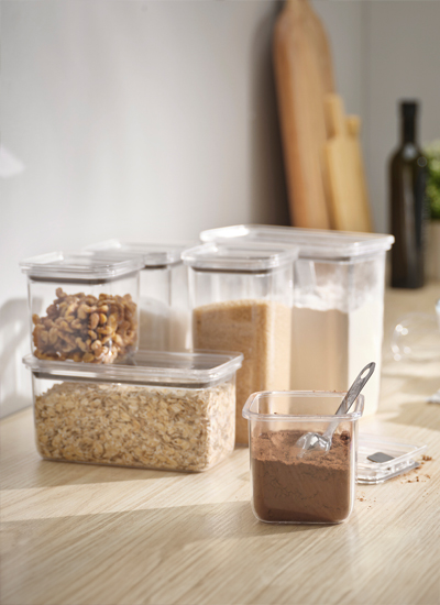 IKEA-korallvippa erzak saklama kabi seti