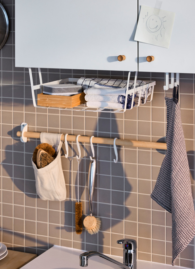 IKEA-palycke beyaz kanca