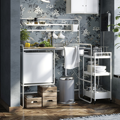 IKEA-sunnersta lillviken lagan mini mutfak 1