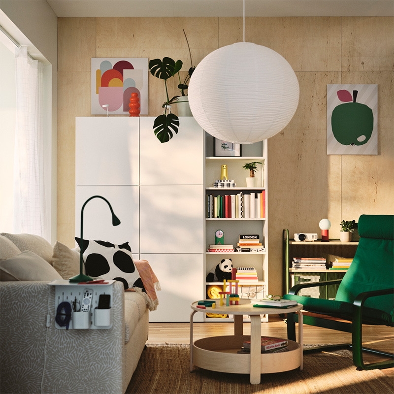 IKEA-besta dolap kombinasyonu