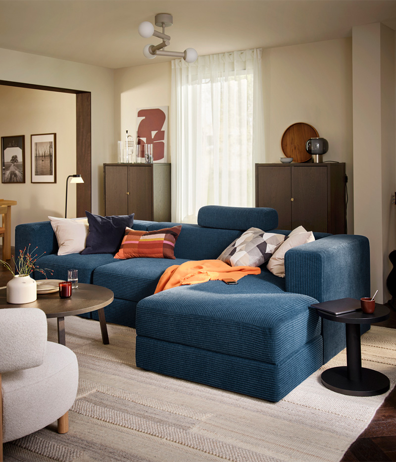 IKEA-jattebo kanepe ve uzanma koltugu