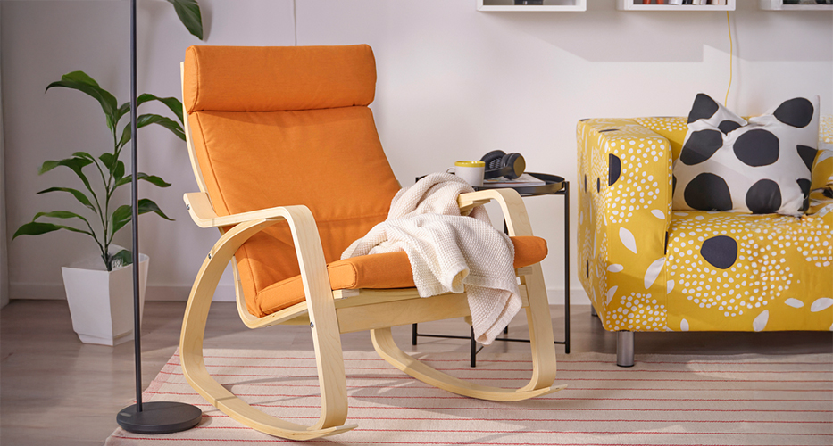 IKEA-poang sallanan koltuk