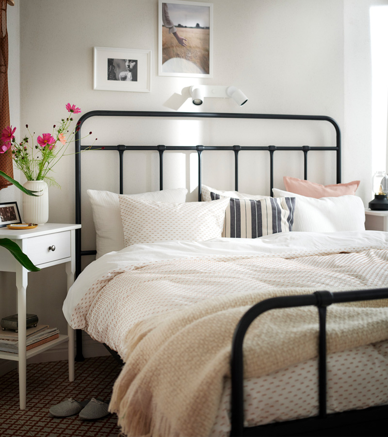 IKEA-bandknippe cift kisilik nevresim seti