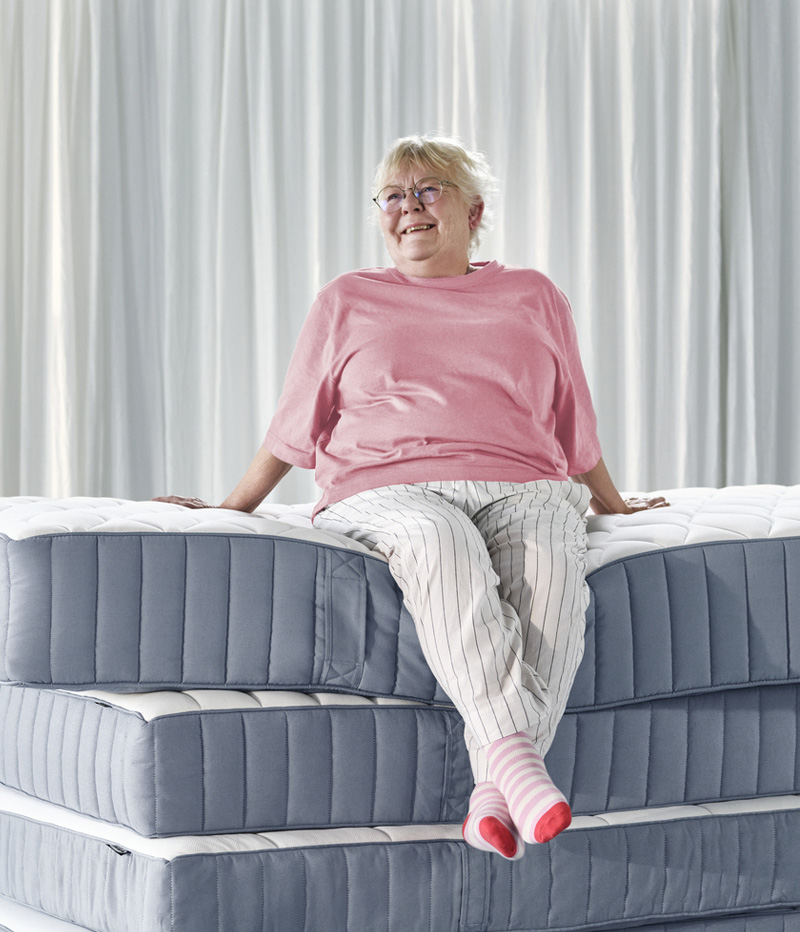 IKEA-vagstranda cift kisilik yatak