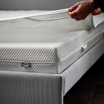 IKEA-abygda cift kisilik yatak