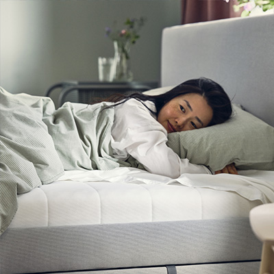 IKEA-afjall cift kisilik yatak