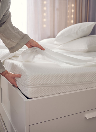 IKEA-abygda cift kisilik yatak
