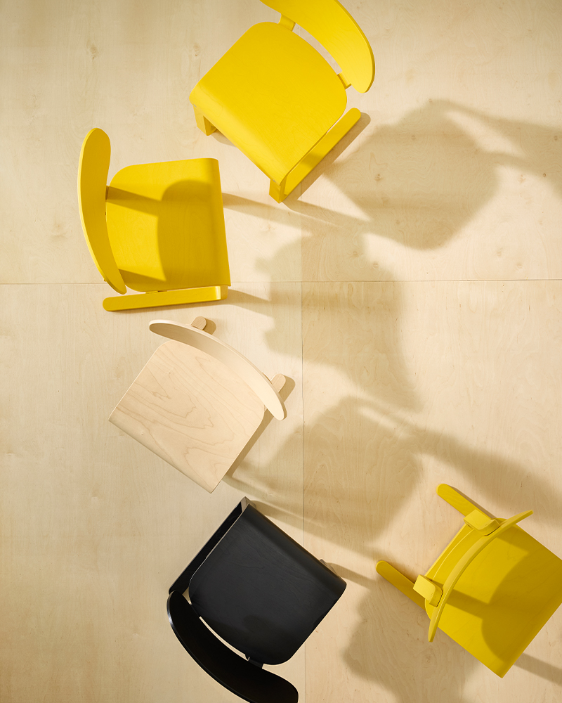 IKEA-lyckan hus ahsap sandalye 01
