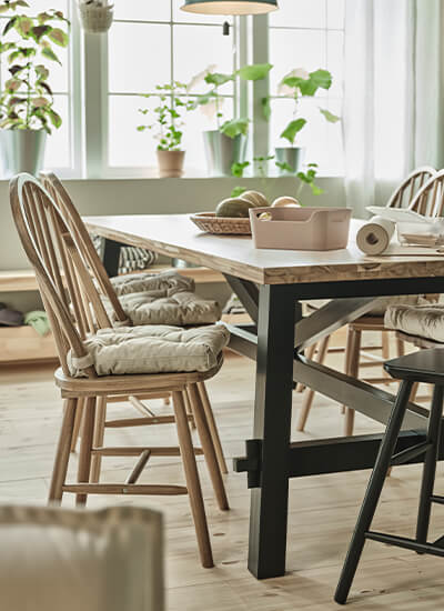 IKEA-skogsta akasya ahsap sandalye 01