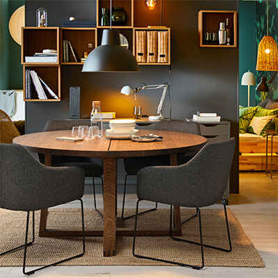 IKEA-tossberg siyah koyu gri dosemeli sandalye 01