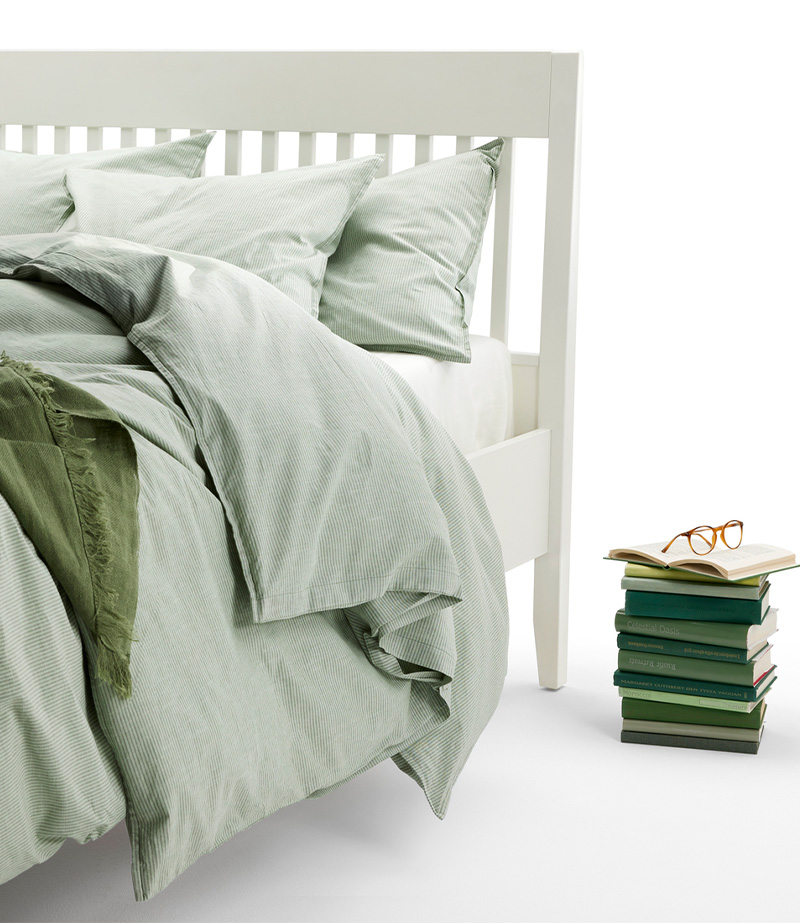 IKEA-bergpalm tek kisilik nevresim takimi